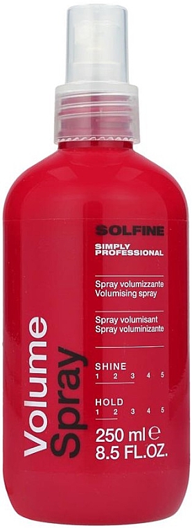 Спрей для надання об'єму волоссю - Solfine Volume Spray — фото N1