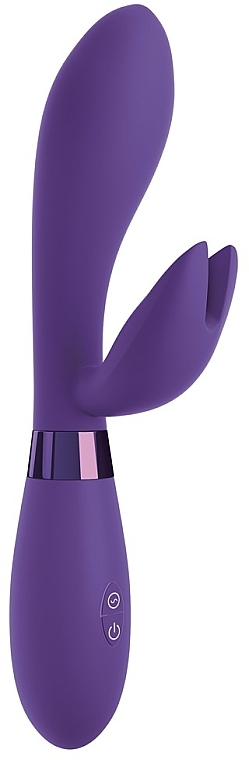 Вибратор - PipeDream OMG! Rabbits #Bestever Silicone Vibrator Purple — фото N3