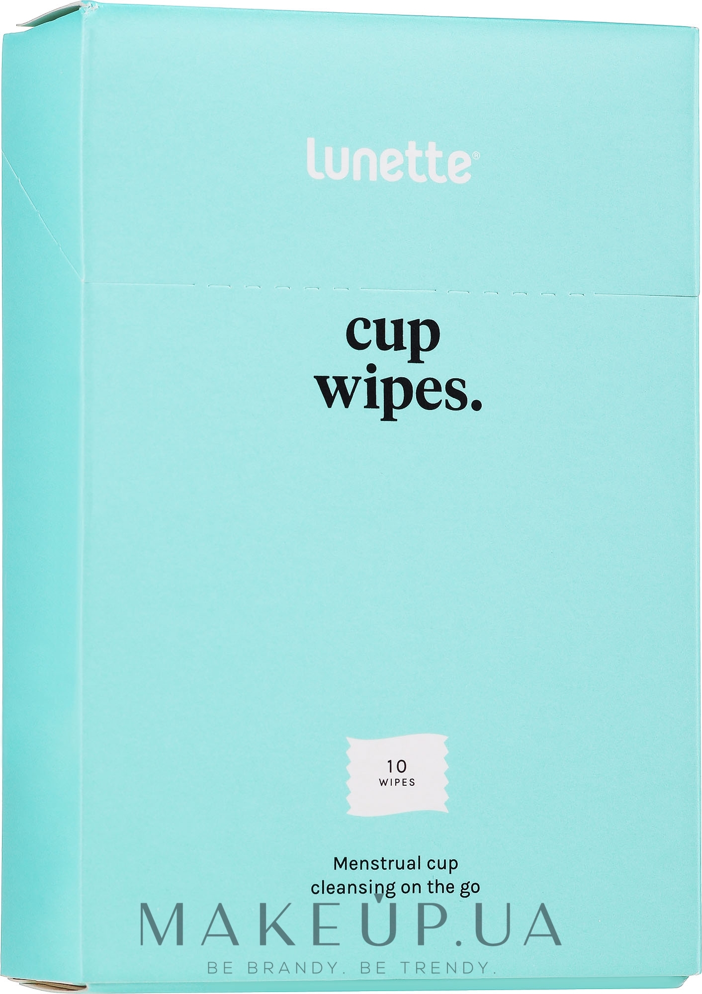 Салфетки для чистки менструальных чаш, 10 шт. - Lunette Cupwipes Cleaning Wipes — фото 10шт