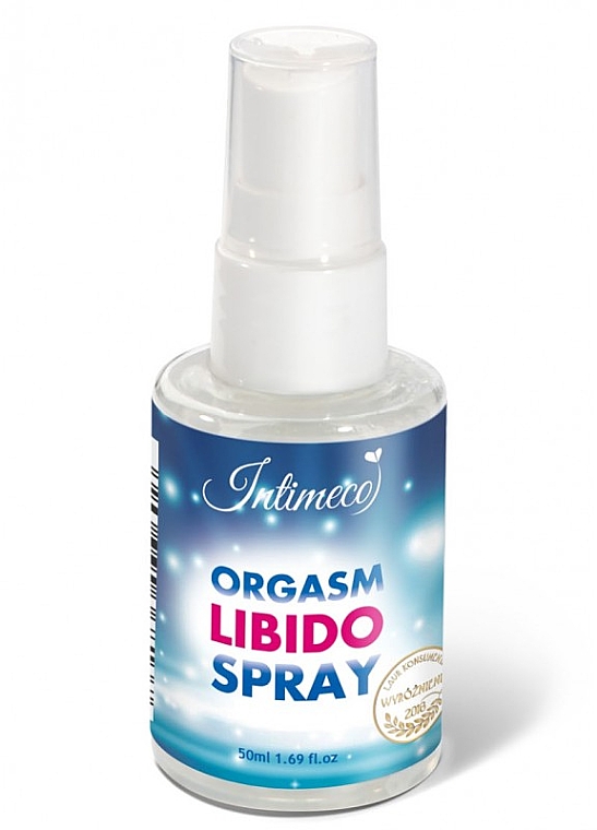 Интимный спрей, повышающий либидо и усиливающий оргазм - Intimeco Orgasm Libido Spray — фото N1