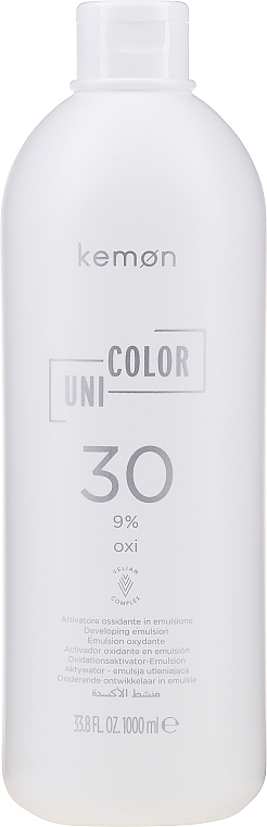 Окислитель универсальный для краски 9% - Kemon Uni.Color Oxi — фото N1