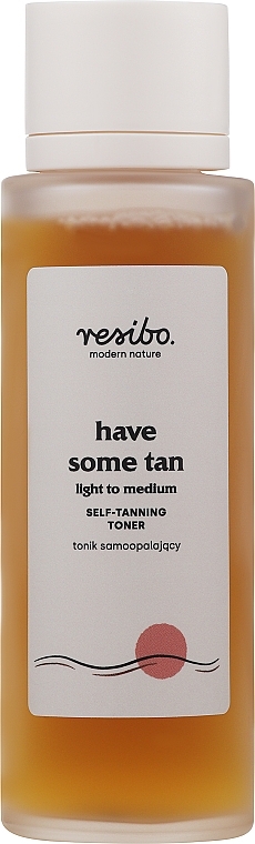 Натуральный тоник для автозагара - Resibo Have Some Tan! Natural Self-Tanning Toner — фото N1