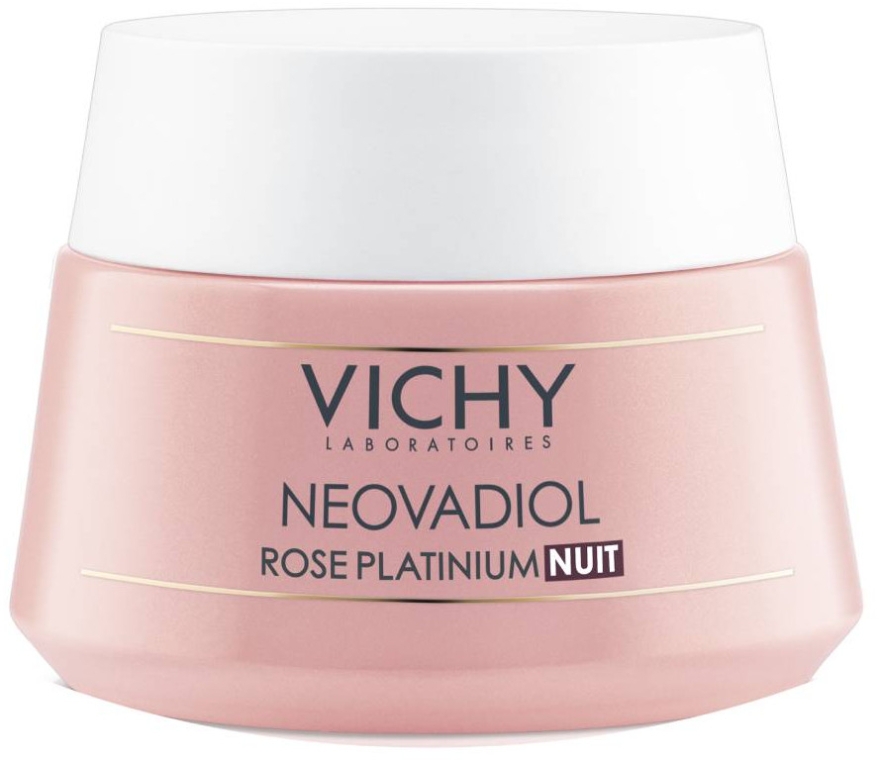Осветляющий ночной крем для зрелой кожи - Vichy Neovadiol Rose Platinum Night Cream