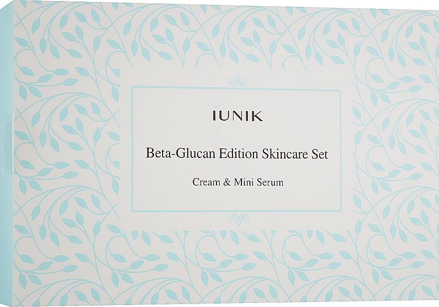 УЦЕНКА Набор - iUNIK Beta Glucan Edition Skin Care Set (cr/60ml + ser/15ml) * — фото N1