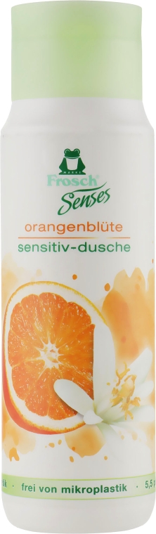 Гель для душу "Квіти апельсина" - Frosch Sensitive Shower Gel
