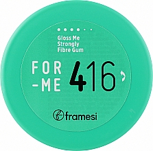 Духи, Парфюмерия, косметика Воск сильной фиксации для волос - Framesi For-Me 416 Shape Gloss Me Strongly Fibre Gum Cera
