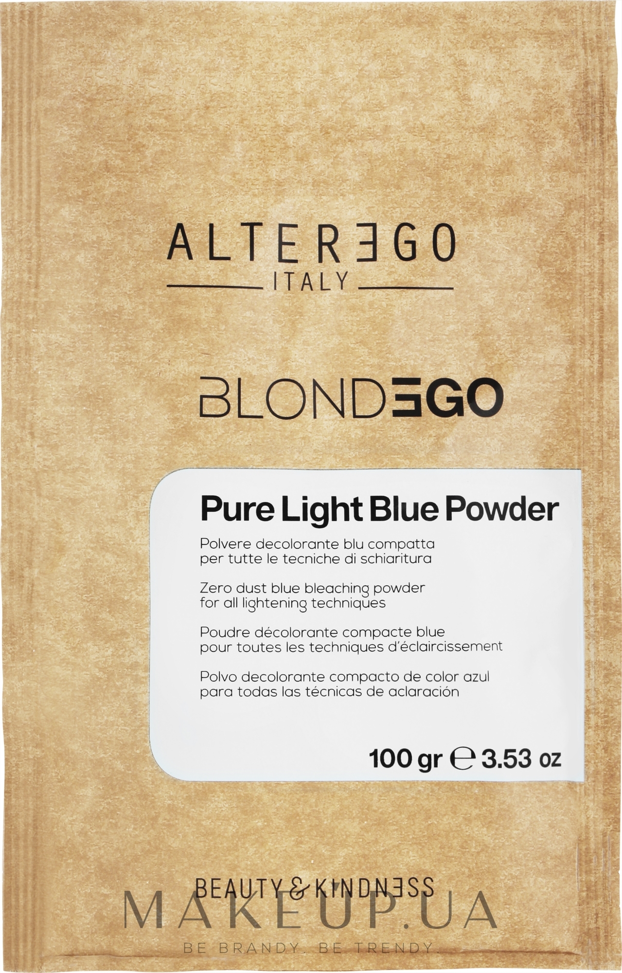 Осветляющий порошок - AlterEgo BlondEgo Pure Light Blue Powder — фото 100g