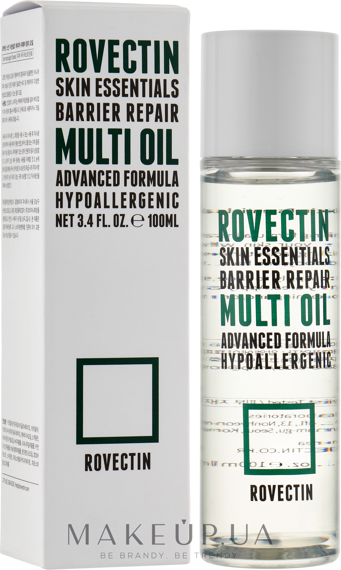 Масло для лица и тела - Rovectin Skin Essentials Barrier Repair Multi-Oil  — фото 100ml