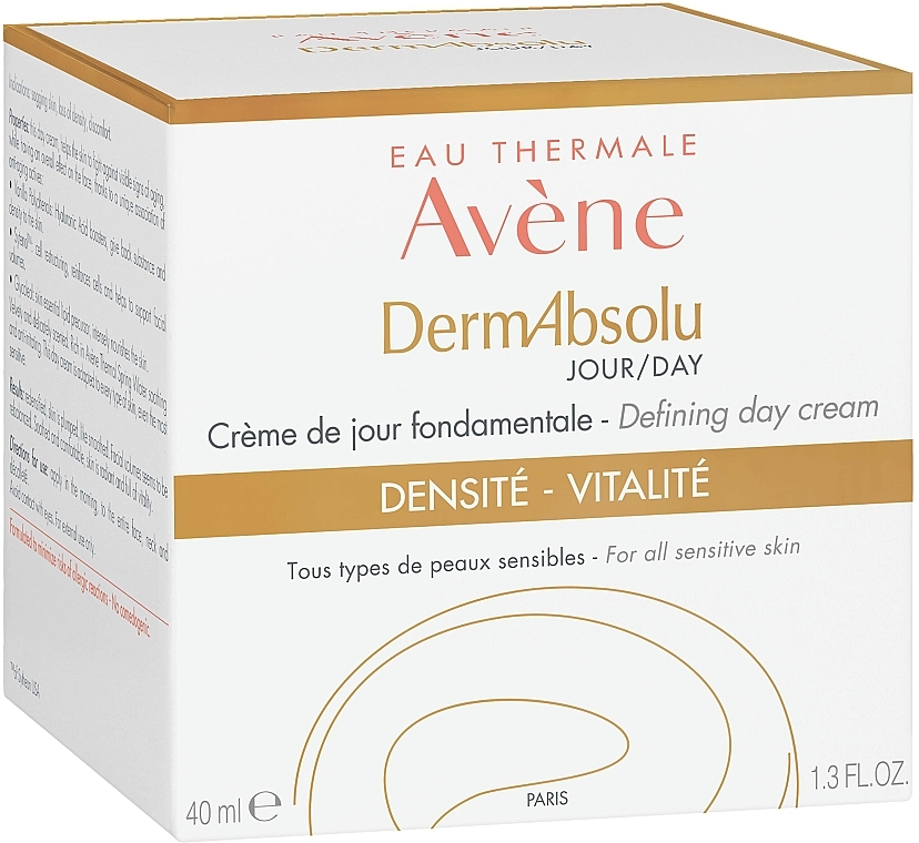 Моделирующий крем для лица - Avene Eau Thermale Derm Absolu Day Cream — фото N3