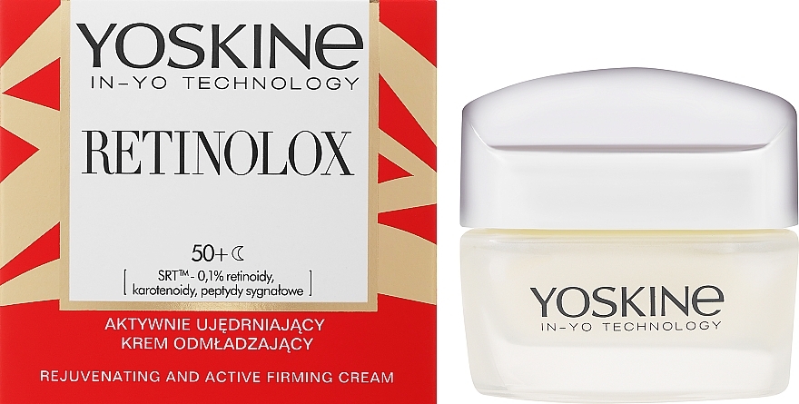Омолаживающий и активный укрепляющий крем - Yoskine Retinolox 50+ Rerjuvenating And Active Firming Cream — фото N1