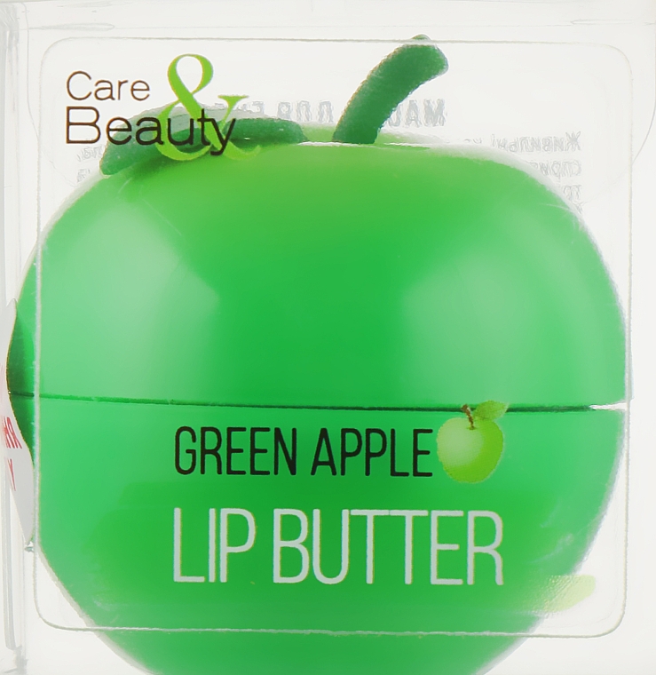 Масло для губ "Яблоко" - Jerden Proff Care & Beauty Lip Butter Apple — фото N1