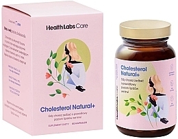 Парфумерія, косметика Харчова добавка для підтримання оптимального рівня ліпідів у крові - HealthLabs Cholesterol Natural+