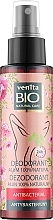 Парфумерія, косметика Дезодорант для жінок - Venita Bio Natural Care Woman Antibacterial Deo