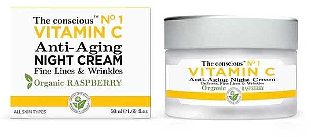 Крем для обличчя нічний - Biovene Night cream Vitamin C Anti-Aging — фото N1
