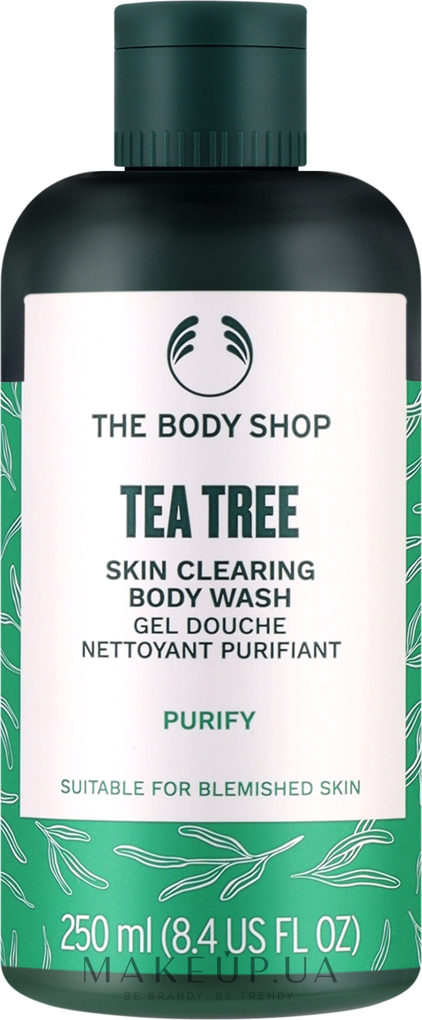 Гель для душу "Чайне дерево" - The Body Shop Tea Tree Skin Clearing Body Wash Purify — фото 250ml