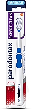 Зубная щетка "Эксперт чистоты", экстрамягкая, голубая - Parodontax — фото N1