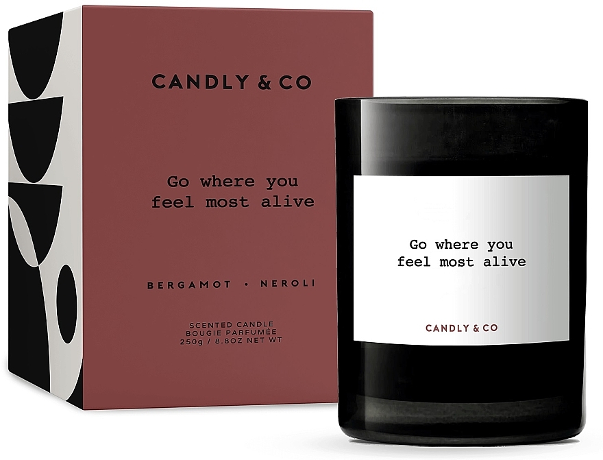 Ароматическая свеча - Candly & Co No.5 Where You Feel Most Alive Scented Candle — фото N1