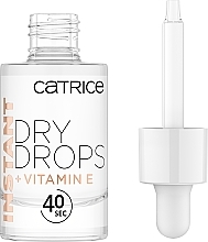 Сушка для ногтей в каплях - Catrice Instant Dry Drops + Vitamin E — фото N2