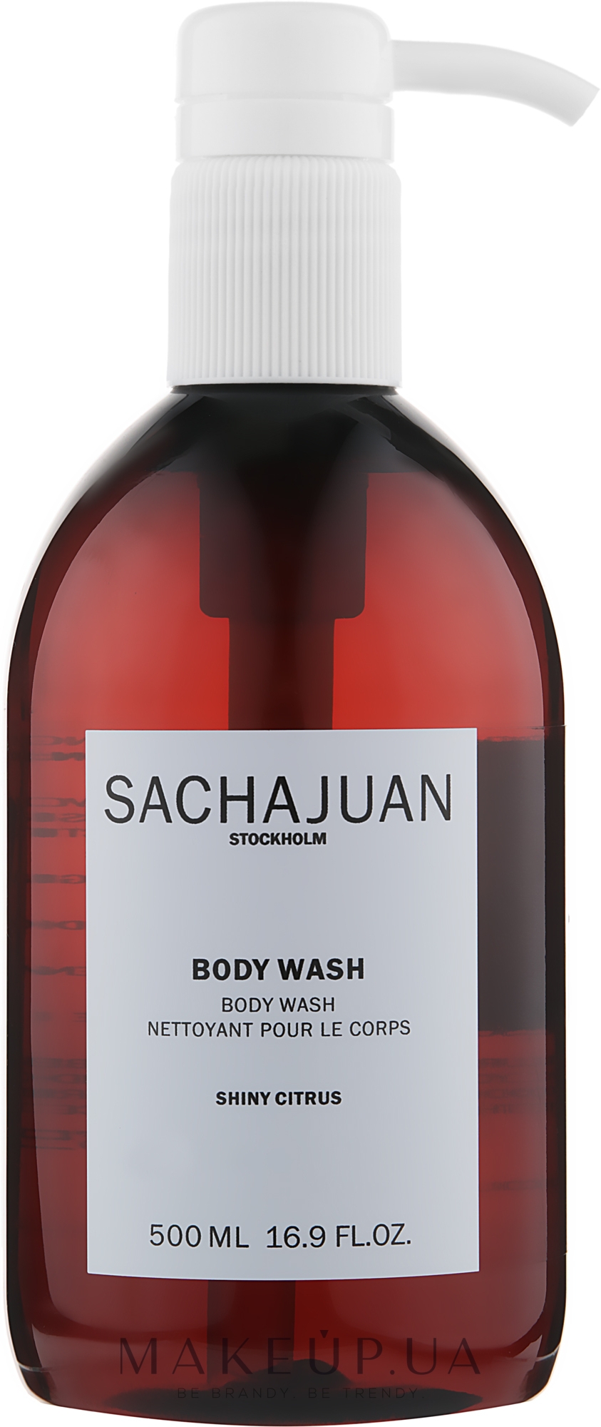 Гель для душу "Сяйний цитрус" - Sachajuan Shiny Citrus Body Wash — фото 500ml