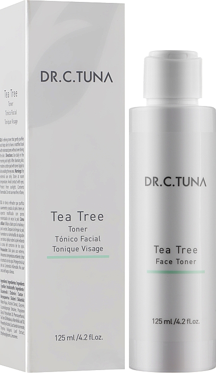 Тоник для лица с маслом чайного дерева - Farmasi Dr.Tuna Twa Tree Toner — фото N2