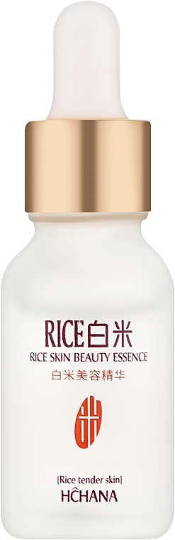 Освітлювальна сироватка для обличчя з екстрактом рису - Hchana Rice Skin Beauty Essence — фото N1