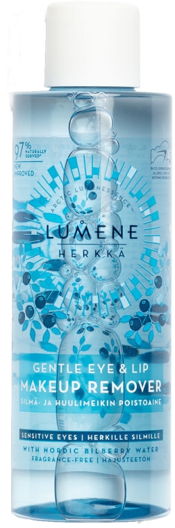 Засіб для зняття макіяжу - Lumene Herkkä Gentle Eye & Lip Makeup Remover — фото N3