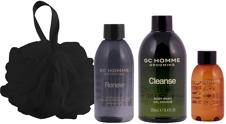 Набор, 5 продуктов - Grace Cole GC Homme Grooming Freshen Up  — фото N3