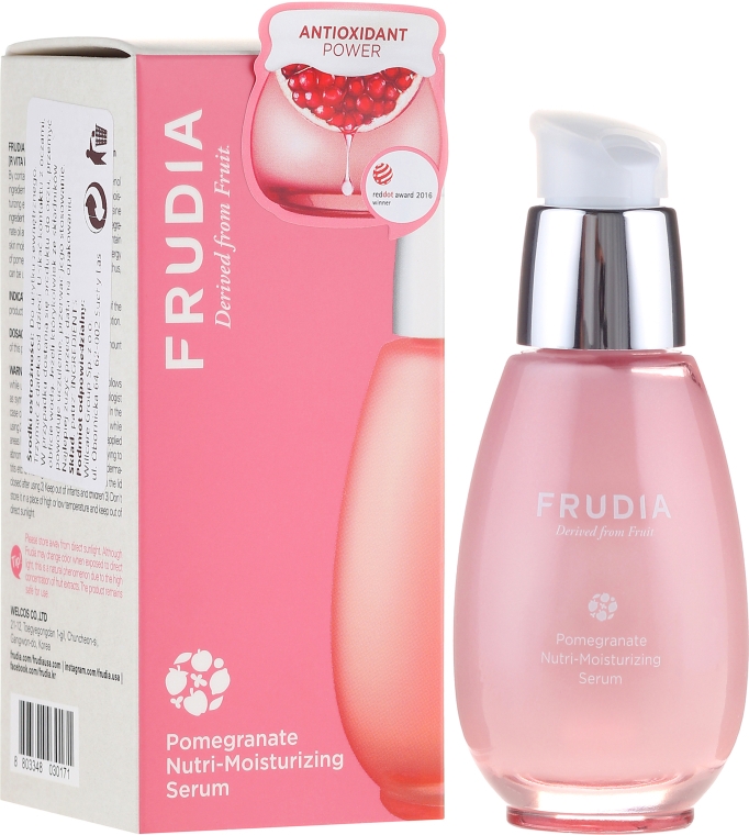 Поживна сироватка для обличчя - Frudia Nutri-Moisturizing Pomegranate Serum — фото N1