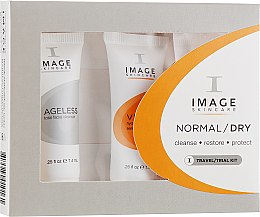 Духи, Парфюмерия, косметика Набор - Image Skincare I Trial Kit Normal/Dry (cleanser/7.4ml + f/cr/7.4ml + ser/7.4ml) 