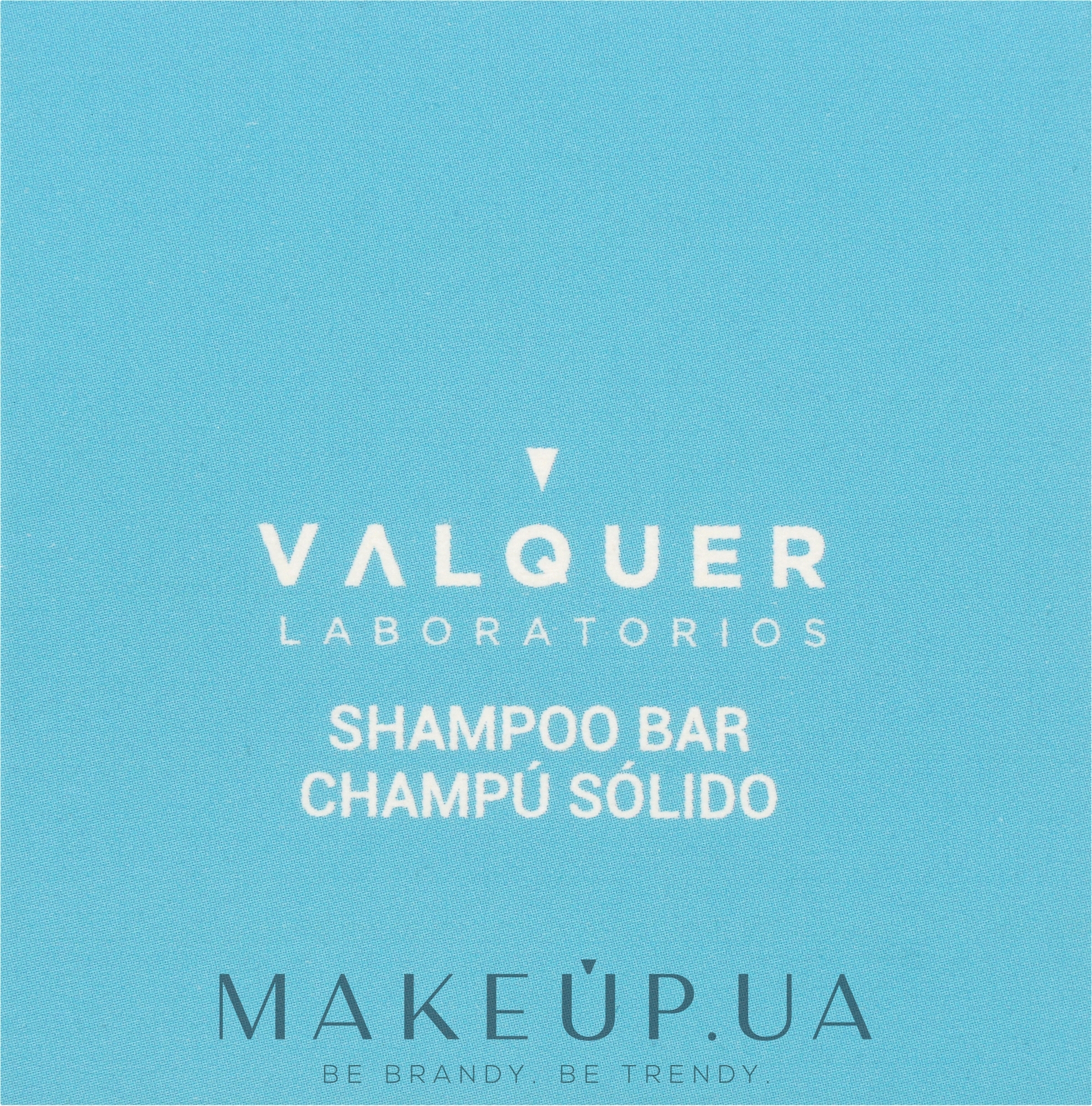 Твердий шампунь для нормального волосся - Valquer Normal Hair Solid Shampoo — фото 50g