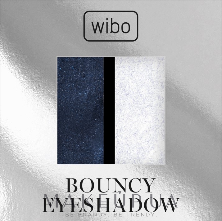 Тени для век двойные - Wibo Bouncy Eyeshadow — фото 01