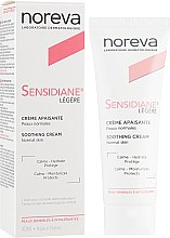 Крем для обличчя з легкою текстурою - Noreva Laboratoires Sensidiane Legere Soothing Cream Normal Skin — фото N1