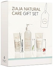 Парфумерія, косметика Ziaja Natural Care Gift - Набір (d/cr/50ml + f/gel/200ml + n/cr/50ml)