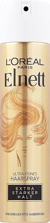 Лак для волосся екстрасильної фіксації - L'Oreal Paris Elnett Hairspray Fixatif Extra Strong Hold — фото N1