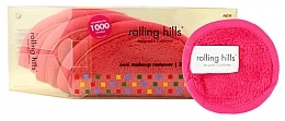 Парфумерія, косметика Мінірушник для зняття макіяжу, рожевий - Rolling Hills Mini Makeup Remover Pink