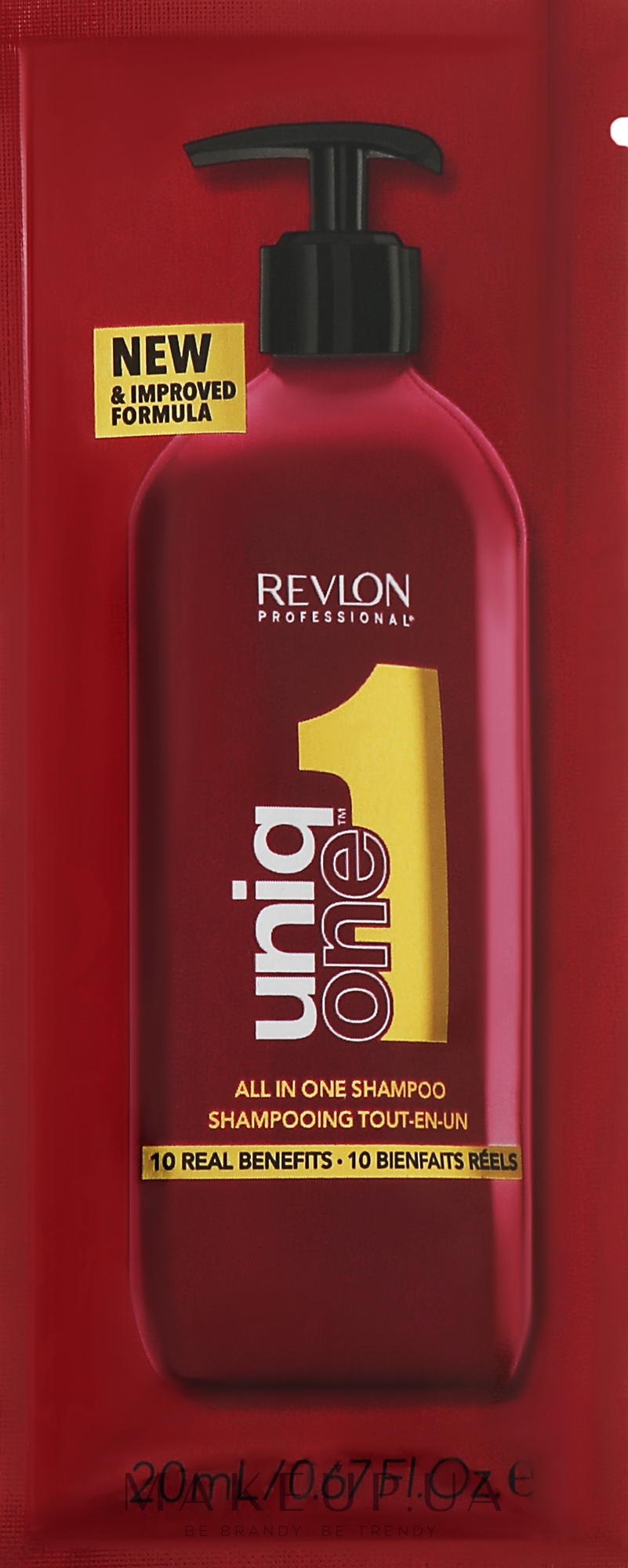Шампунь для волосся з помпою - Revlon Professional Uniq One Shampoo — фото 20ml