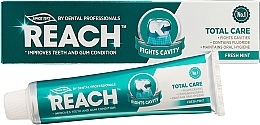 Зубная паста "Полный уход и защита от кариеса. Свежая мята" - REACH Total Care Fresh Mint — фото N2