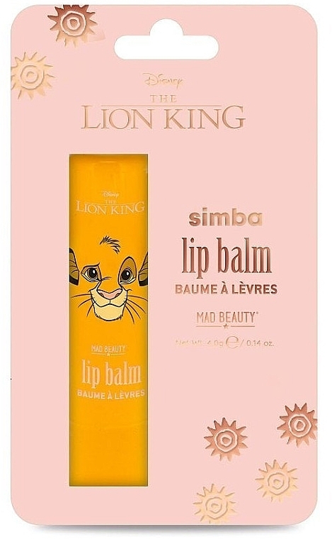 Бальзам для губ - Mad Beauty Disney The Lion King Simba Lip Balm — фото N2