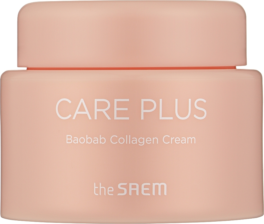 УЦЕНКА Коллагеновый крем с экстрактом баобаба - The Saem Care Plus Baobab Collagen Cream * — фото N1