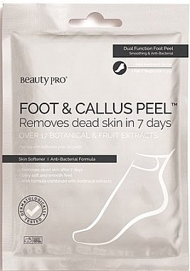 Маска-пілінг від натоптишів - BeautyPro Foot & Callus Peel — фото N1