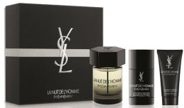 Духи, Парфюмерия, косметика Yves Saint Laurent La Nuit de LHomme - Набор (edt 100ml + d/stik 75ml + sh/gel 50ml)