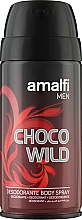 Дезодорант-спрей "Дикий шоколад" - Amalfi Men Deodorant Body Spray Choco Wild — фото N1