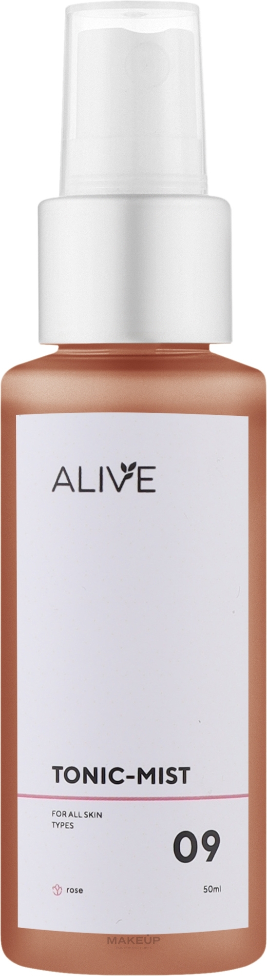 Тоник-мист для всех типов кожи - ALIVE Cosmetics Tonic-Mist 09 — фото 50ml