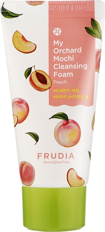 Пінка для вмивання з персиком - Frudia My Orchard Peach Cleansing Foam (міні) — фото N1