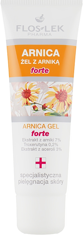 Гель для шкіри навколо очей Арніка Forte - Floslek Gel Arnica Forte  — фото N2
