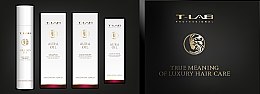 Парфумерія, косметика Подарунковий набір - T-LAB Professional Aura Oil (shm/250ml + cond/250ml + hair/cr/130ml + hair/spray/300ml)