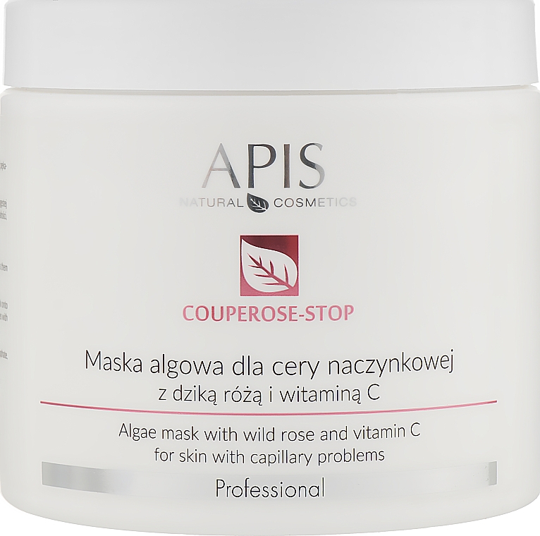 Маска для лица с экстрактом шиповника - APIS Professional Algae Mask — фото N4