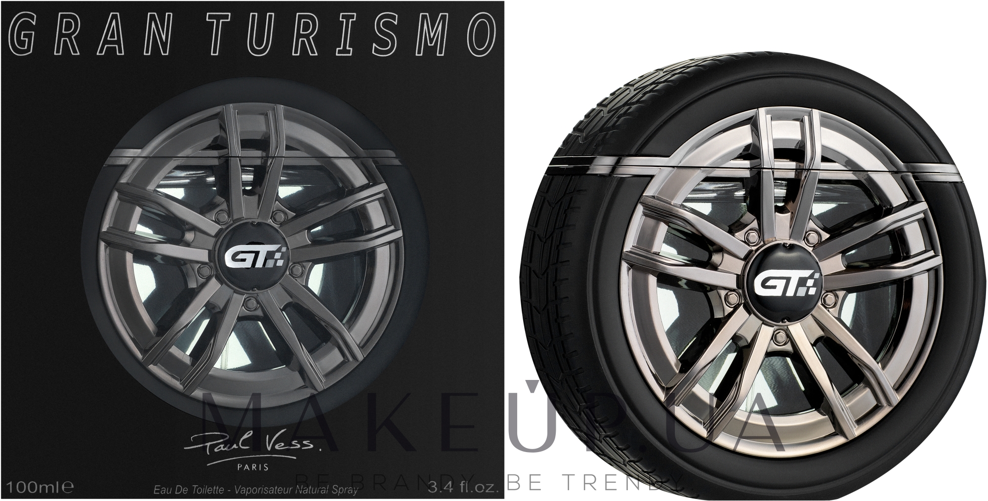 Paul Vess Gran Turismo Black Edition - Туалетная вода — фото 100ml