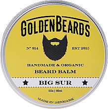 Бальзам для бороди "Big Sur" - Golden Beards Beard Balm — фото N7