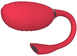 Парфумерія, косметика Віброяйце з дистанційним керуванням, червоне - Magic Motion Fugu Smart Wearable Vibrator Red